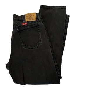 Black Wrangler jeans mens Size 36x30